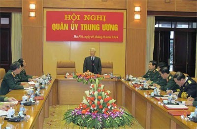 Tổng bí thư Nguyễn Phú Trọng chủ trì Hội nghị quân uỷ Trung ương - ảnh 1